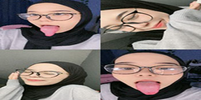 Melet kerudungan + kacamata + selfie (18poto + 2 video) - 7 Mie ...